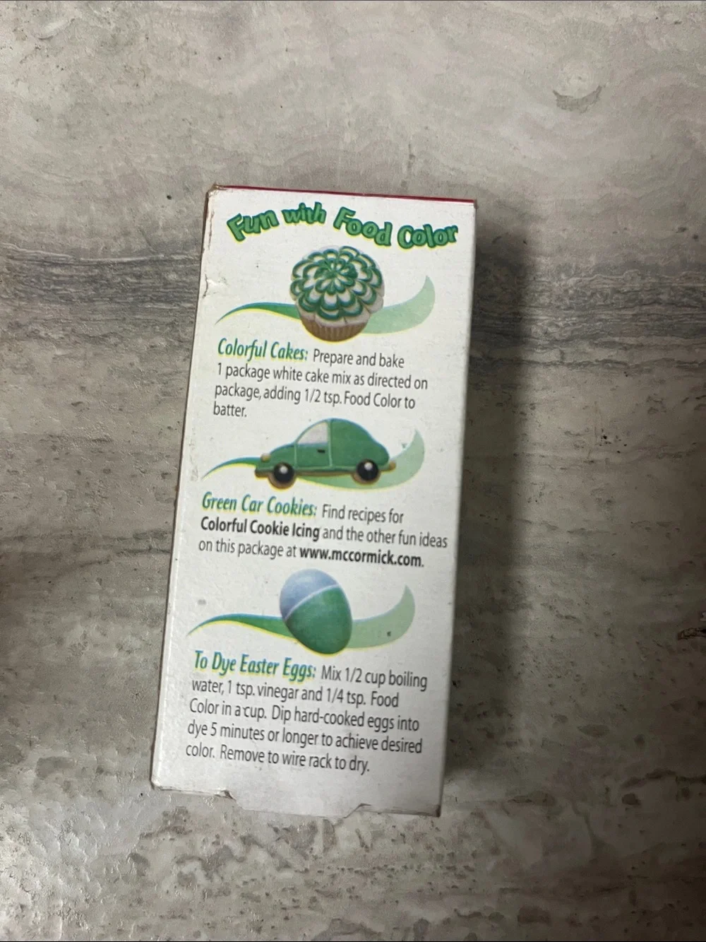 McCormick Green Food Color for Baking & Decorating